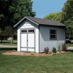 Handy Home Products Beachwood 10 ft. x 12 ft. Wood Storage Shed (Floor Included) - Image 3